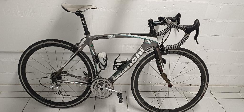 Bianchi racefiets Monocoque 928, Fietsen en Brommers, Fietsen | Racefietsen, Zo goed als nieuw, Heren, Overige merken, 15 tot 20 versnellingen