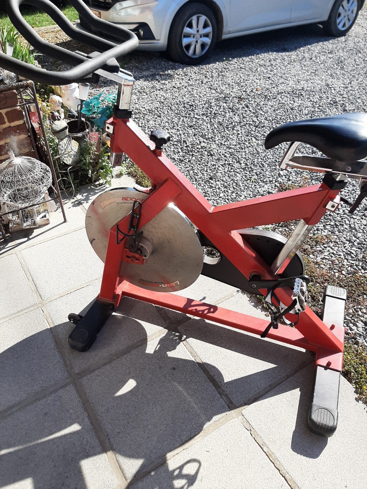 vélo d appartement, Ophalen