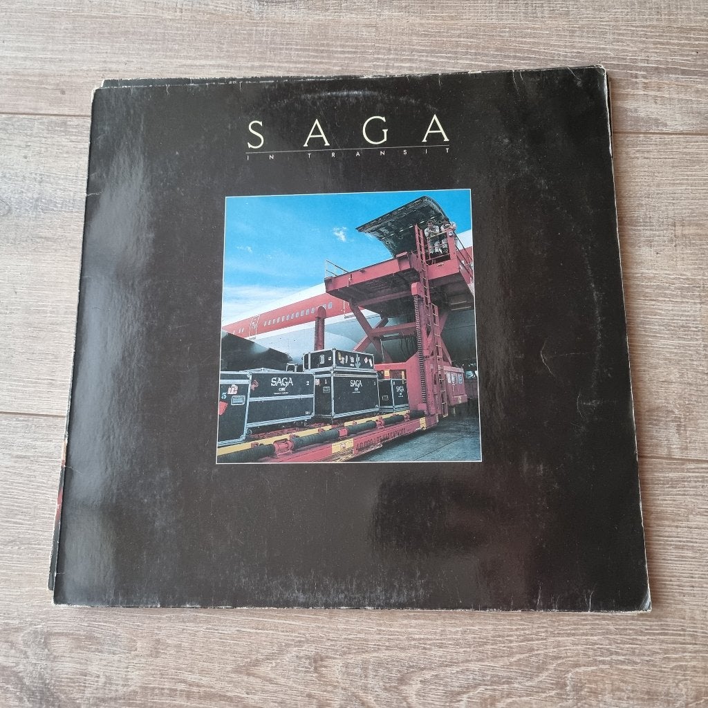 LP Saga – In Transit, Cd's en Dvd's, LP, Gebruikt, Ophalen of Verzenden, 12 inch
