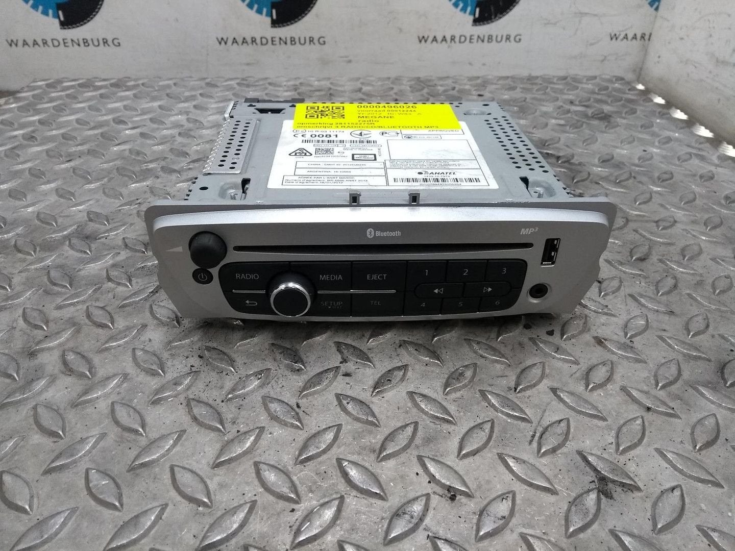 RENAULT MEGANE 1.5 DCI DYNAMIQUE 5D RADIO 2012, Autos : Pièces & Accessoires, Enlèvement ou Envoi, Utilisé, ARN reconnu