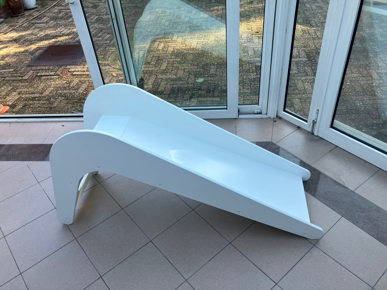 Glijbaan kinderen, Enlèvement, Utilisé