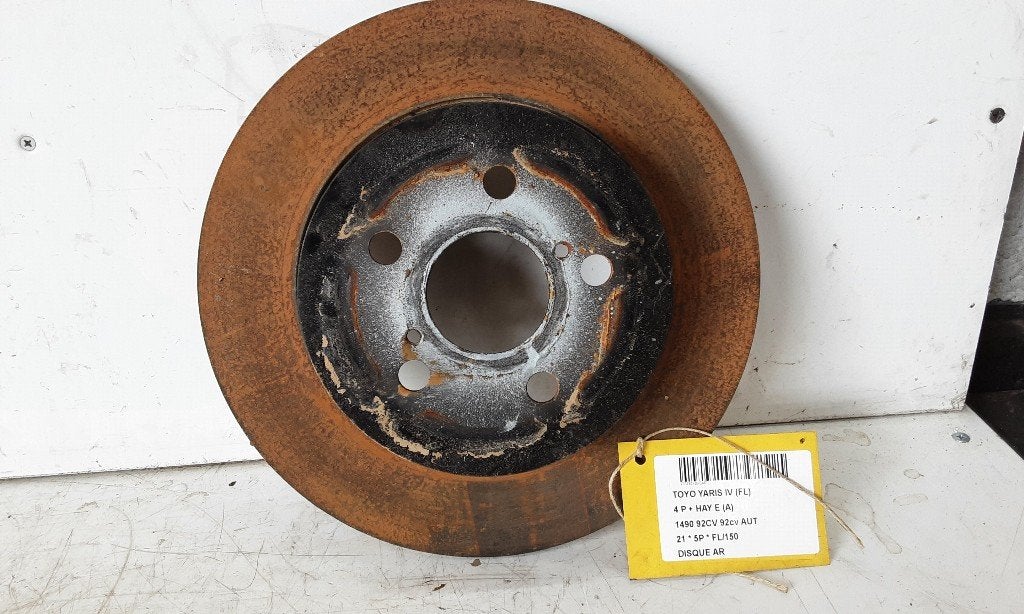 REMSCHIJF ACHTER Toyota Yaris IV (P21 / PA1 / PH1), Gebruikt, Toyota