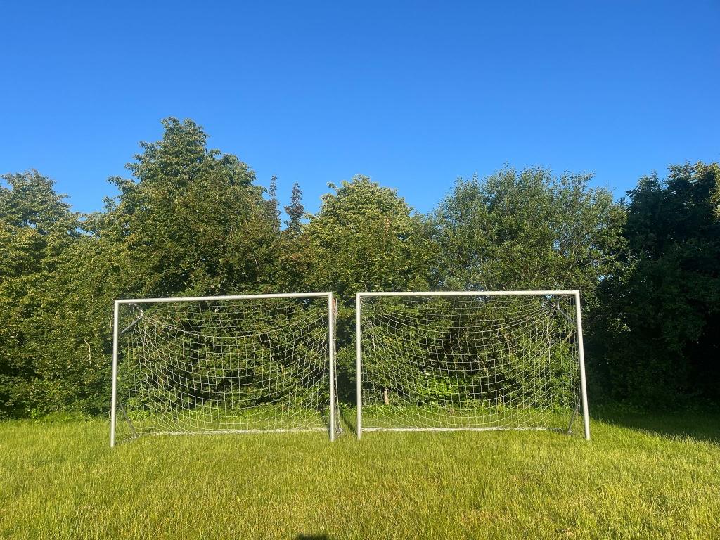 2 stuks voetbal doel goal ALUSPORT, Sport en Fitness, Voetbal, Ophalen, Gebruikt, Overige typen