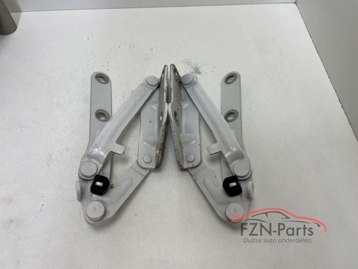 VW Transporter T6 Motor kap scharnieren set links rechts wit, Enlèvement ou Envoi, Utilisé
