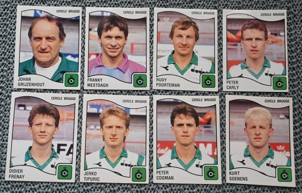 Panini Football 90 / Cercle Brugge / 15 stickers, Verzamelen, Verzenden, Zo goed als nieuw, Poster, Plaatje of Sticker