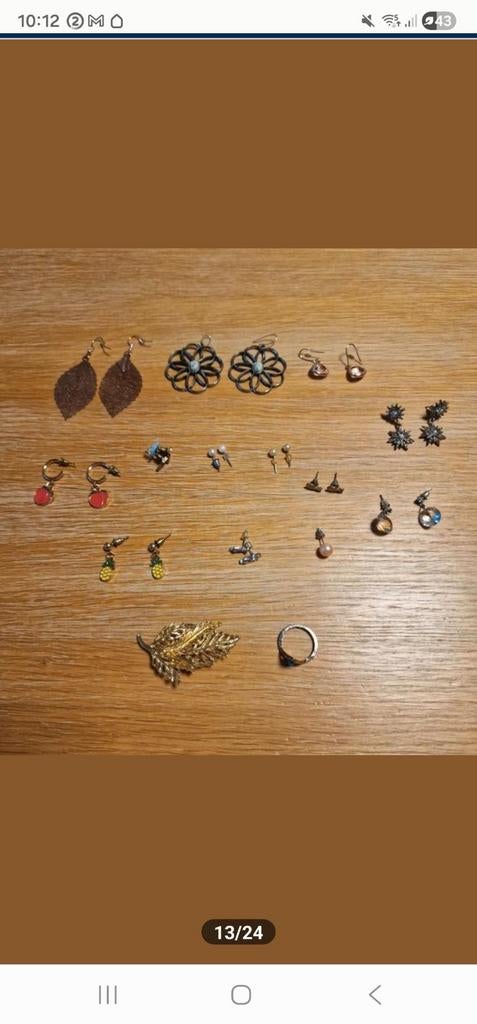 Lot oorbellen, Ophalen of Verzenden