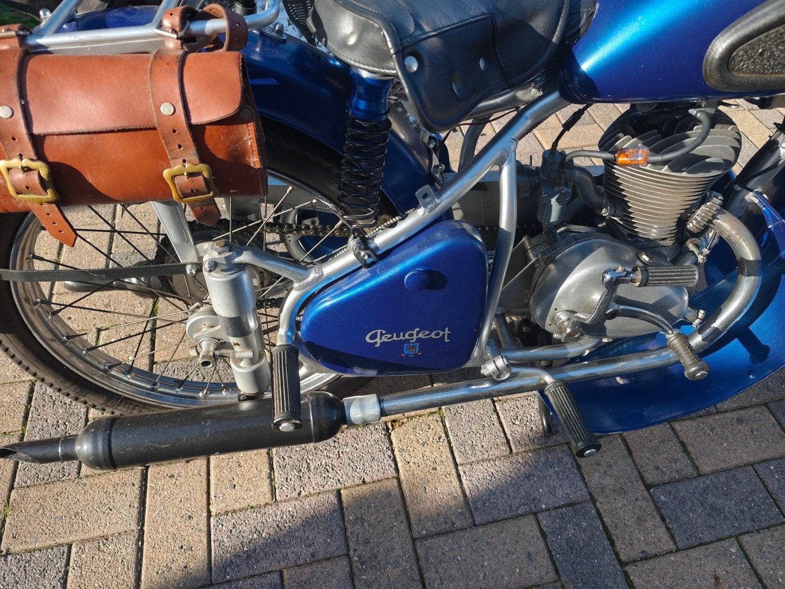 Peugeot 125 cc  bj 1954