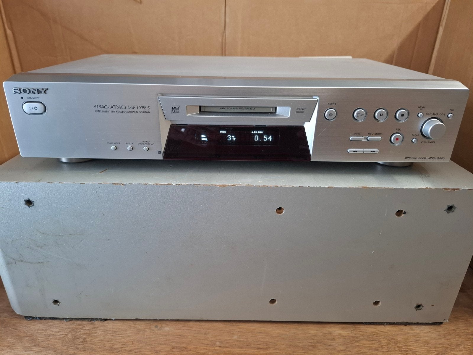 prachtige minidisc Sony  werkt perfect koopje, Audio, Tv en Foto, Walkmans, Discmans en Minidiscspelers, Ophalen