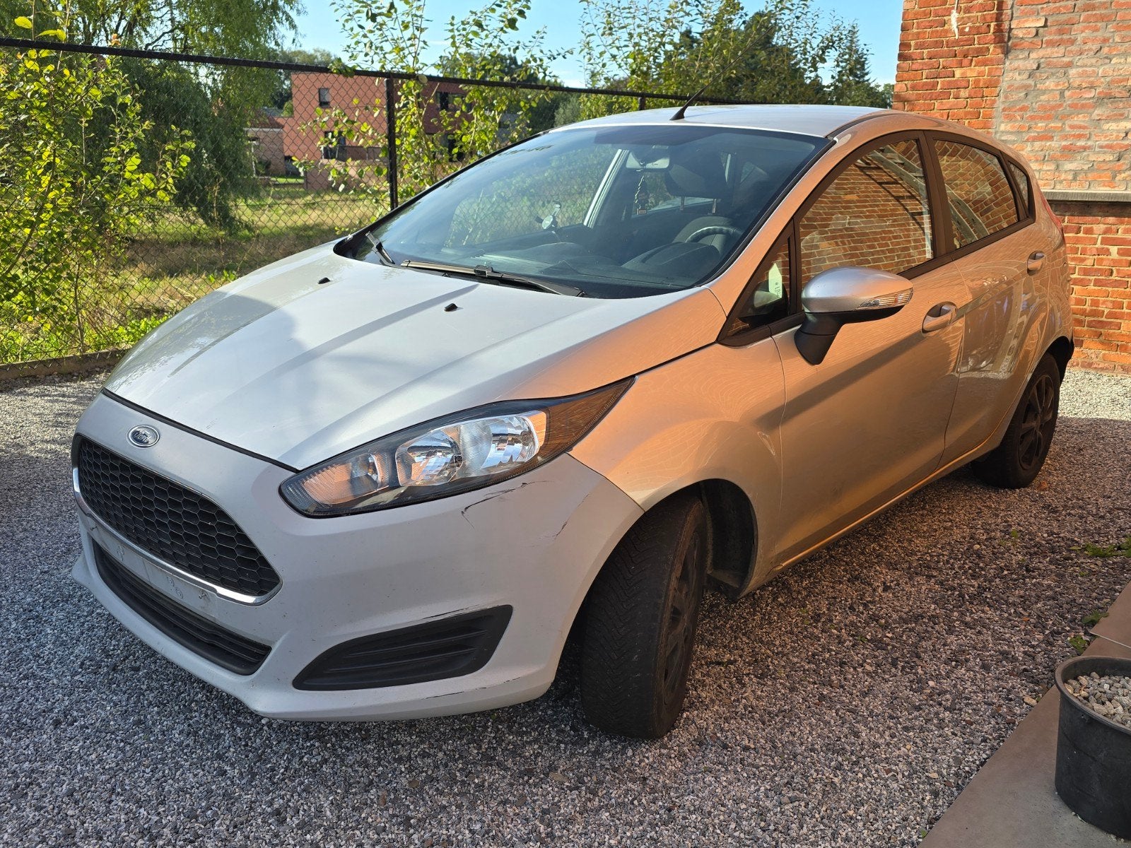 Ford fiesta 1.5 Diesel Euro5 Start en rijd hoe het moet, Auto's, Ford, Overige kleuren, Particulier, Fiësta, Zilver of Grijs