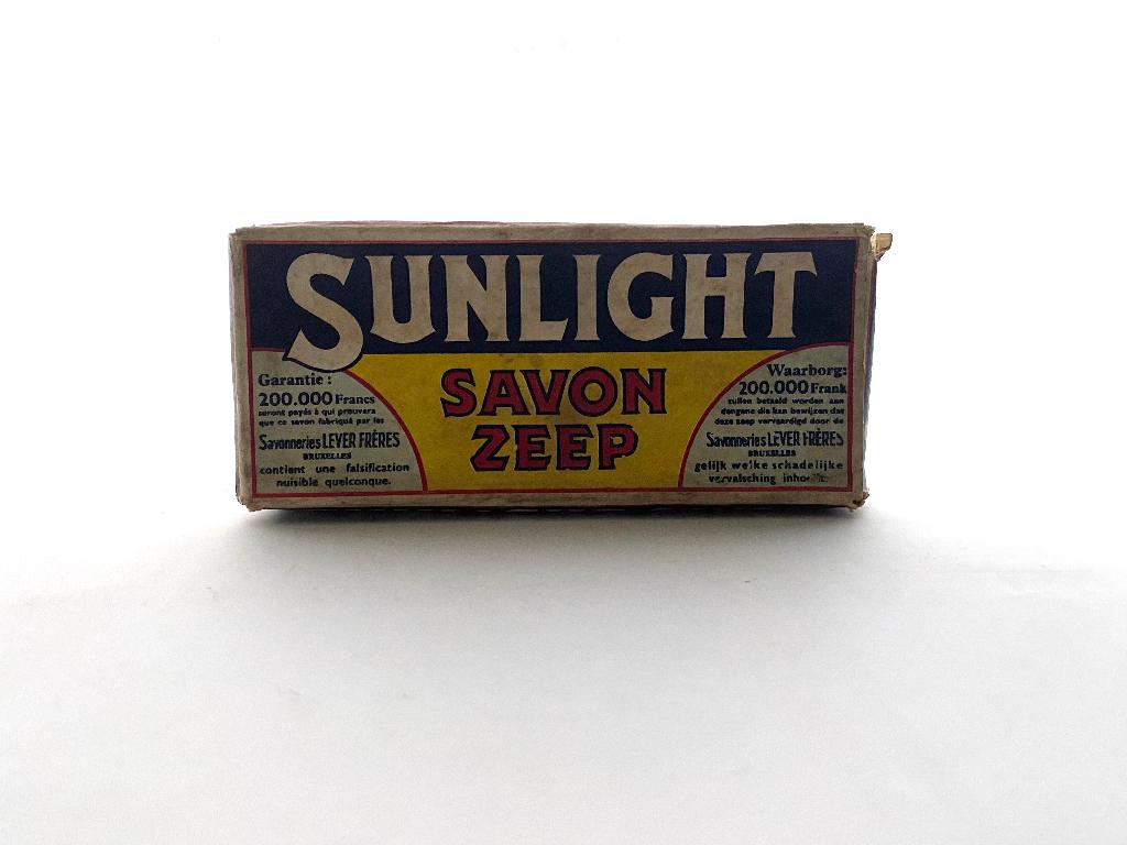 Oude verpakking (met inhoud) Sunlight, Verzamelen, Ophalen of Verzenden, Verpakking