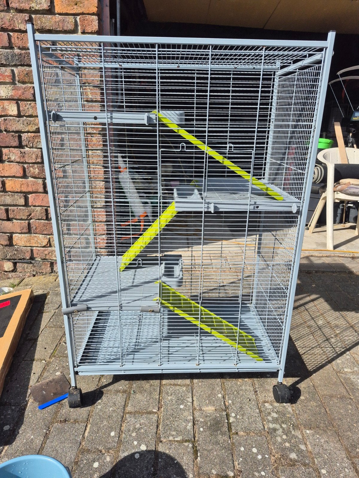 knaagdieren kooi, Ophalen, Gebruikt