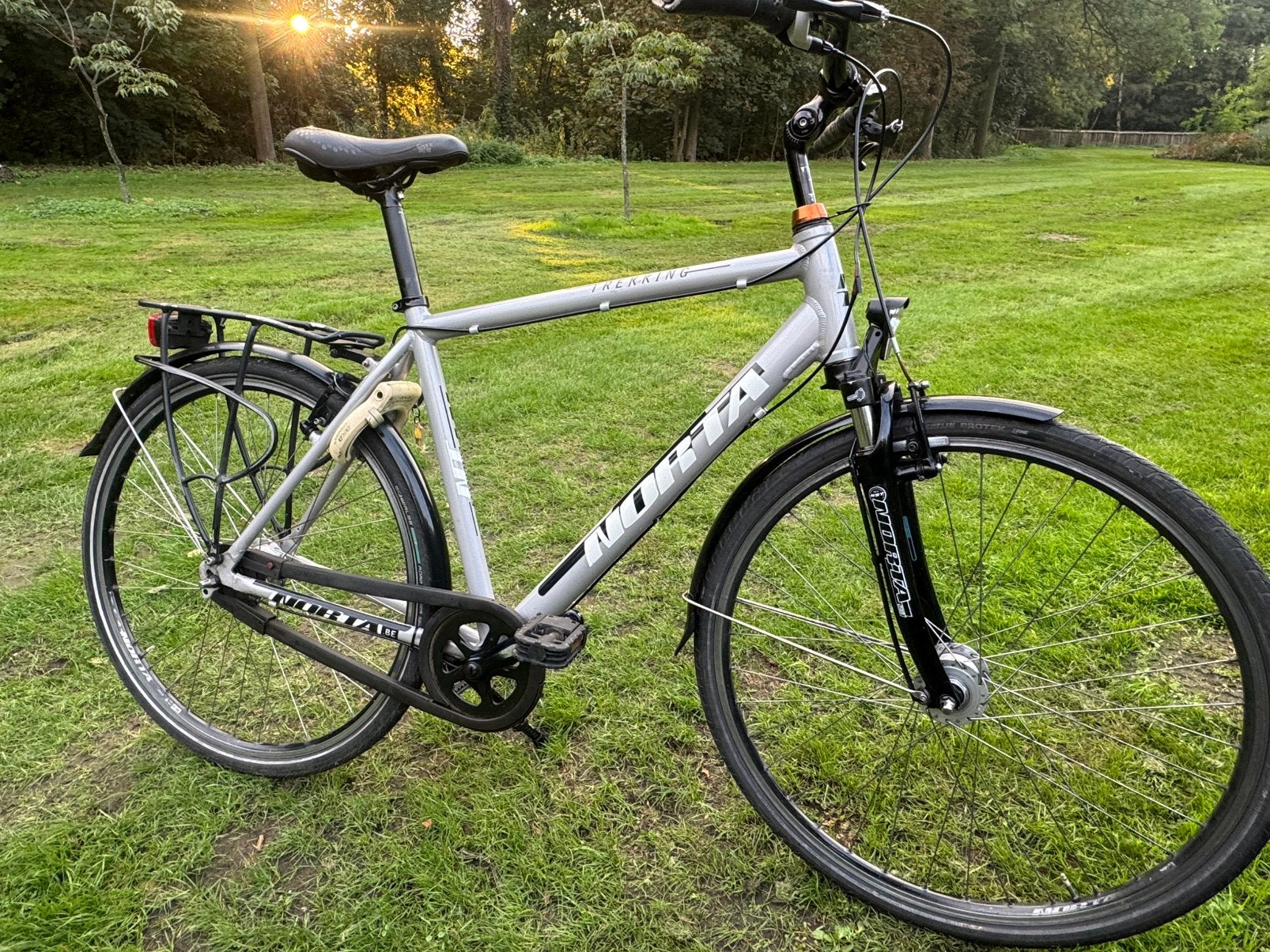 Heren fiets Norta, Autres marques, Frein sur jante, Comme neuf, Enlèvement