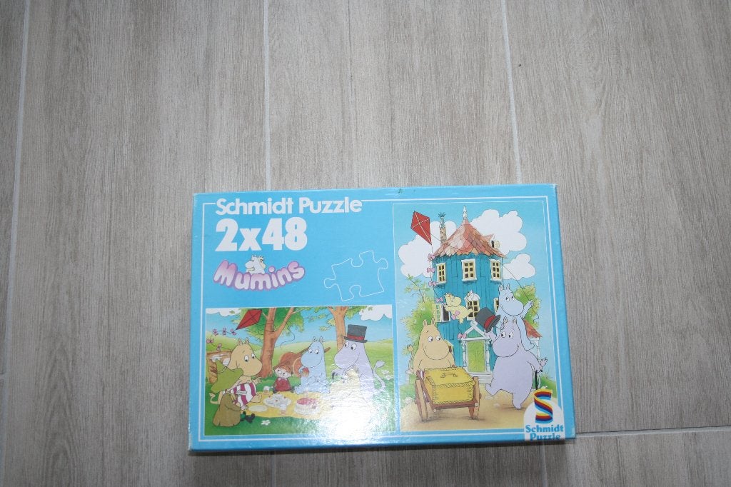 2 puzzels, Enlèvement, 10 à 50 pièces, Comme neuf, 4 à 6 ans