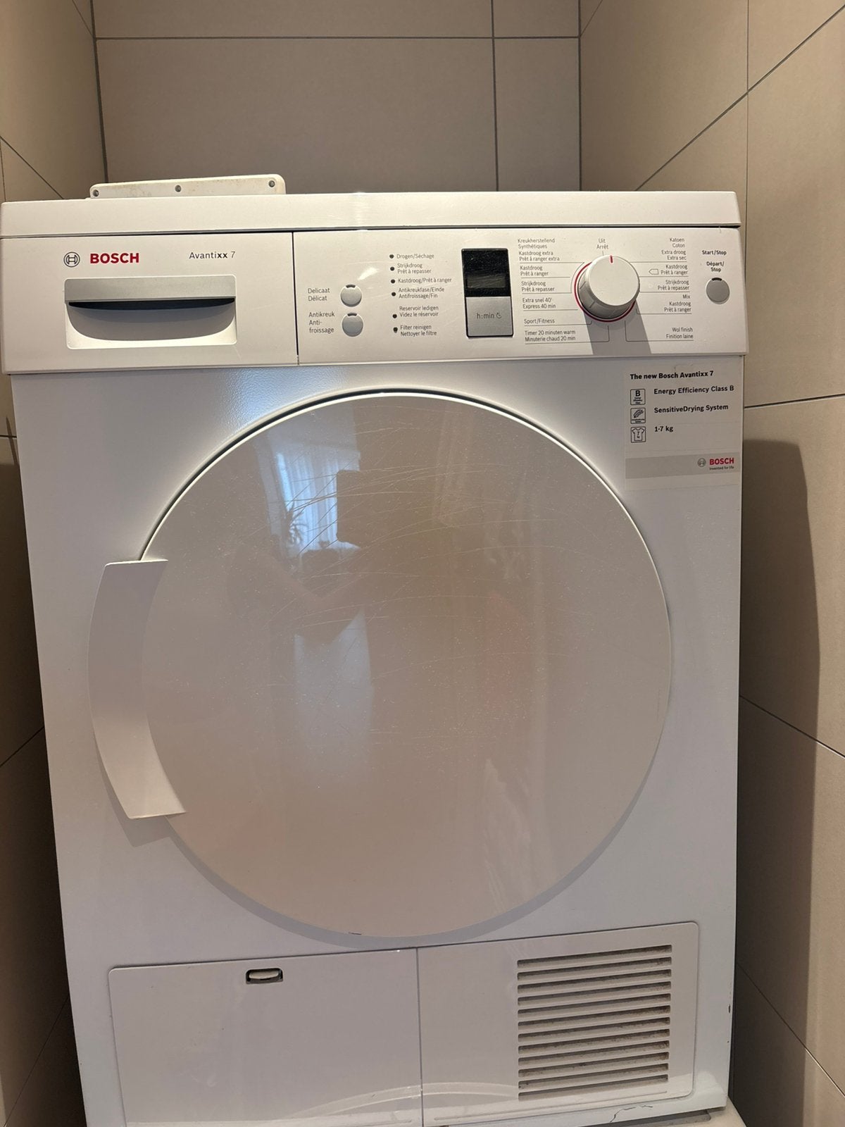 Bosch Avantixx 7 droogkast, capaciteit 7 kg. (Defect), Elektronische apparatuur, Ophalen, Niet werkend