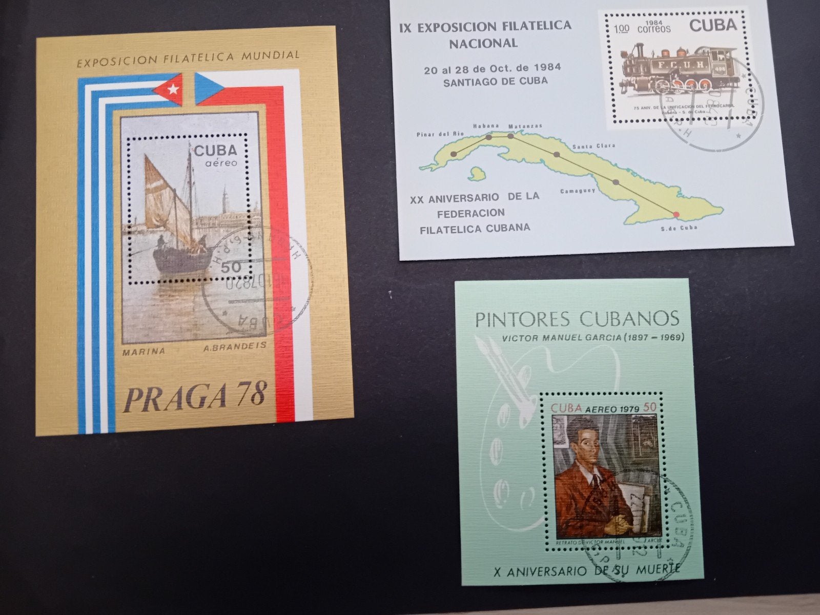 Lot postzegels Cuba blokken 43 stuks lot 41, Verzenden