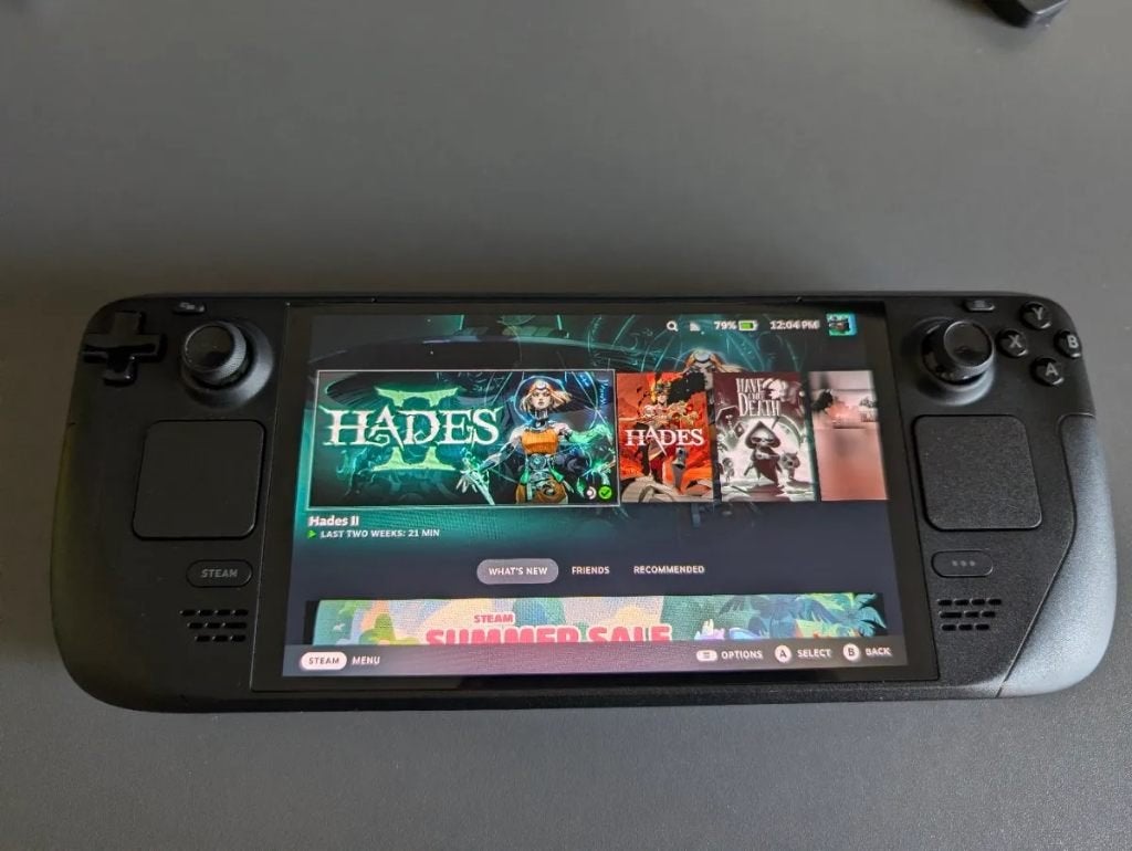 Steam Deck OLED 512GB, Games en Spelcomputers, Spelcomputers | Overige, Ophalen of Verzenden, Valve, Zo goed als nieuw