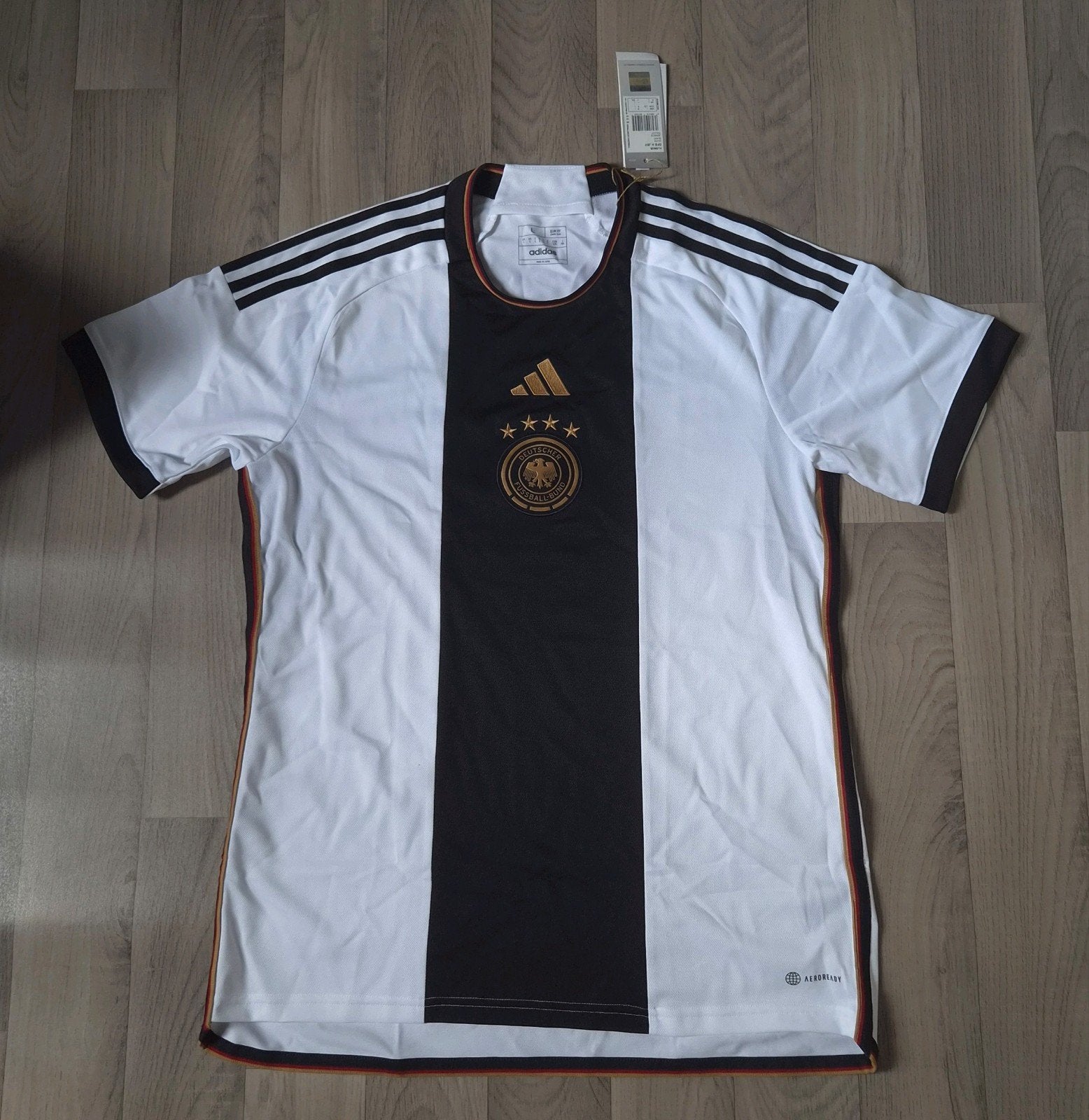 Duitsland voetbalshirt–Adidas–maat L – nieuw & authentiek, Sport en Fitness, Maat L, Ophalen, Nieuw, Shirt