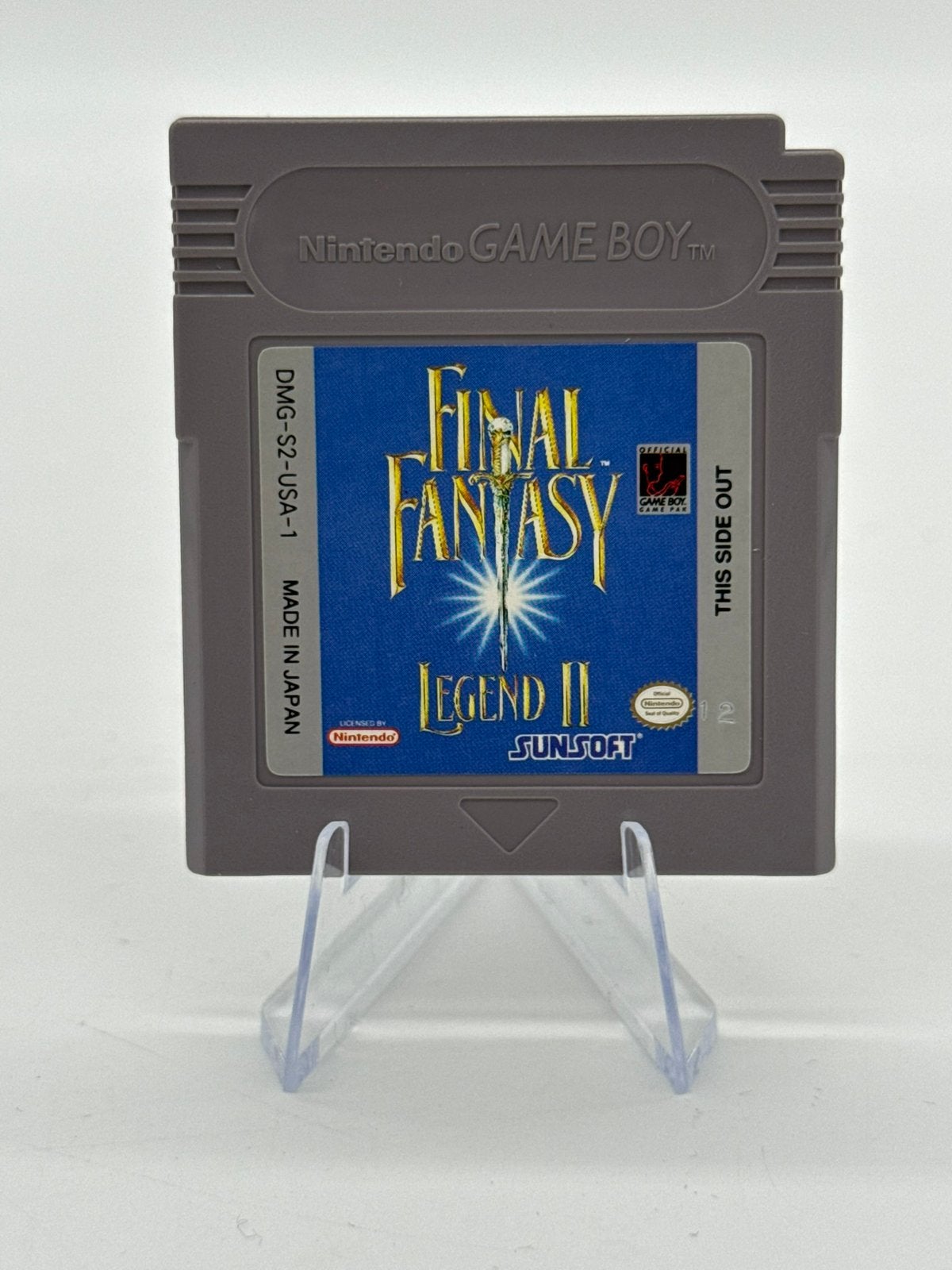 Final Fantasy Legend II 2 Nintendo GameBoy USA, Enlèvement ou Envoi, 1 joueur, Comme neuf, À partir de 3 ans