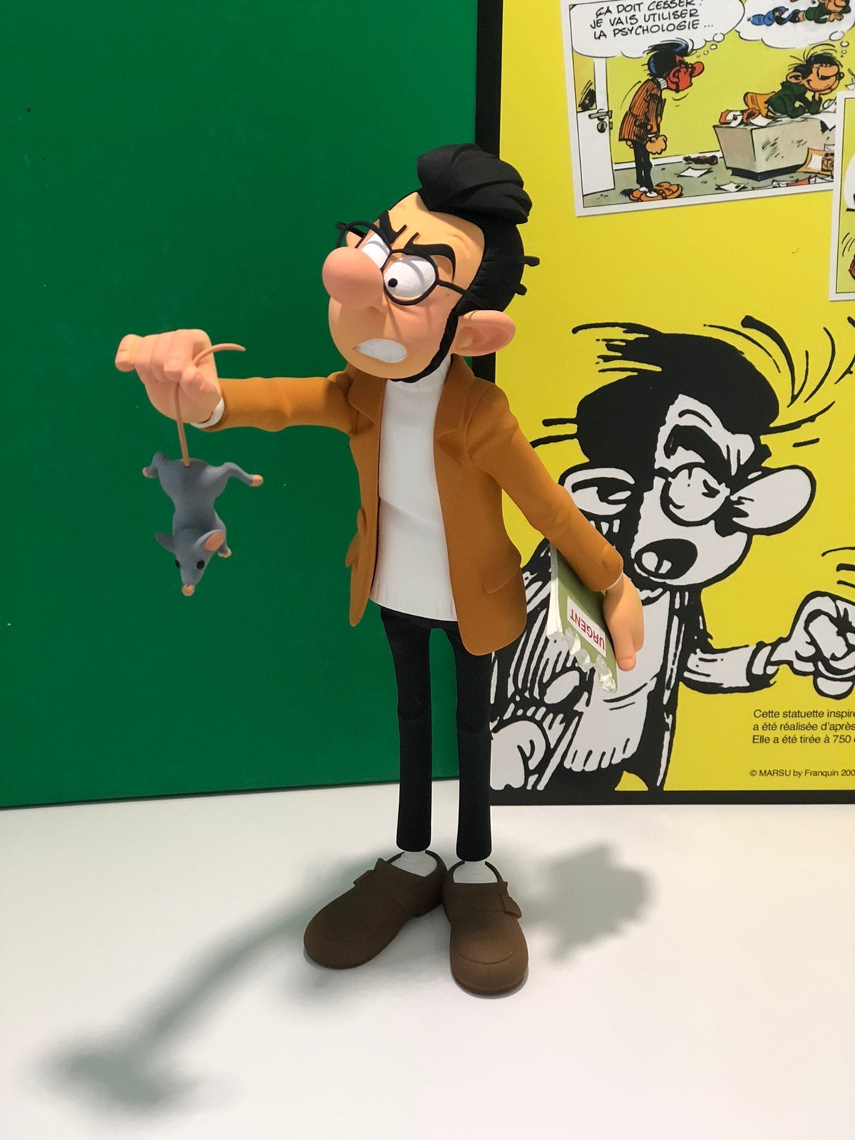 Prunelle version spéciale franquin fariboles, Enlèvement ou Envoi, Tintin