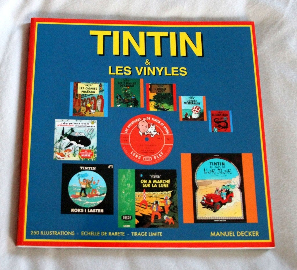Kuifje en de LP's Tintin & les vinyles Hergé Zeldzaam! Rare!, Collections, Enlèvement ou Envoi, Tintin, Comme neuf