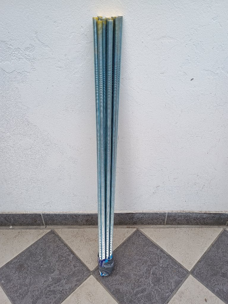 Draadstangen 16mm, 1 meter (10x), Ophalen of Verzenden, Nieuw, 250 mm of meer, Overige typen