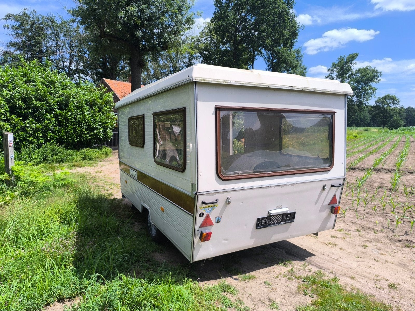 Caravan 750 kg, Caravans en Kamperen, Standaardzit, Hordeur, Particulier, 500 - 750 kg