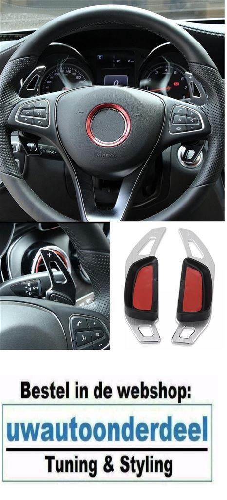 Aluminium Flippers Extention DCT Voor Mercedes A Klasse W176, Verzenden
