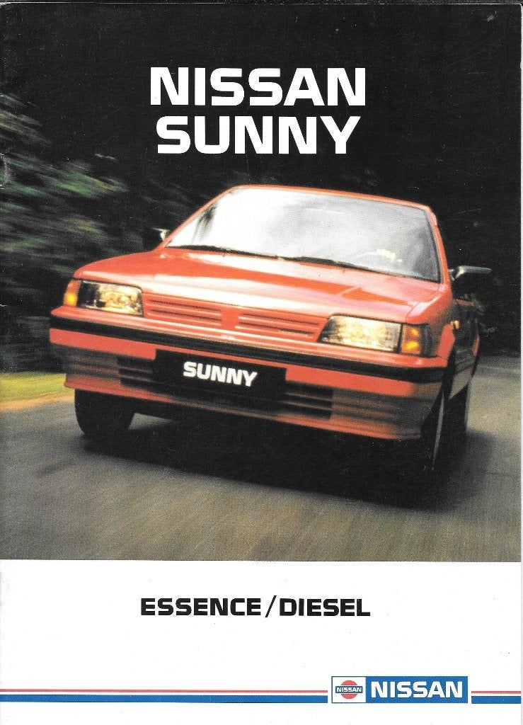 NISSAN SUNNY,  1987, Ophalen of Verzenden, Zo goed als nieuw, Nissan