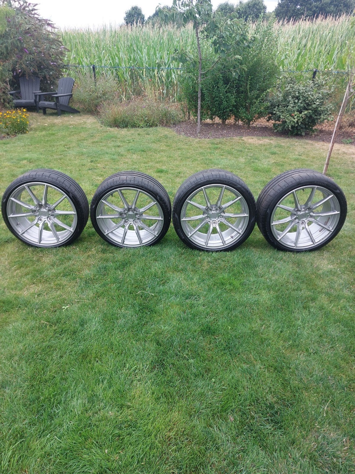 Unieke set: 20" Concaver CVR4 met Pirelli P Zero 265/30/20 |, Auto-onderdelen, Ophalen, Gebruikt, 265 mm, Banden en Velgen