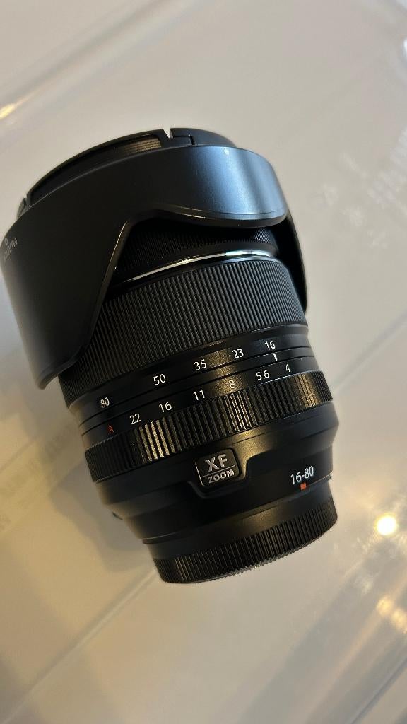 Fujifilm XF 16-80mm F/4.0 R OIS WR, Audio, Tv en Foto, Ophalen, Zo goed als nieuw, Standaardlens, Zoom
