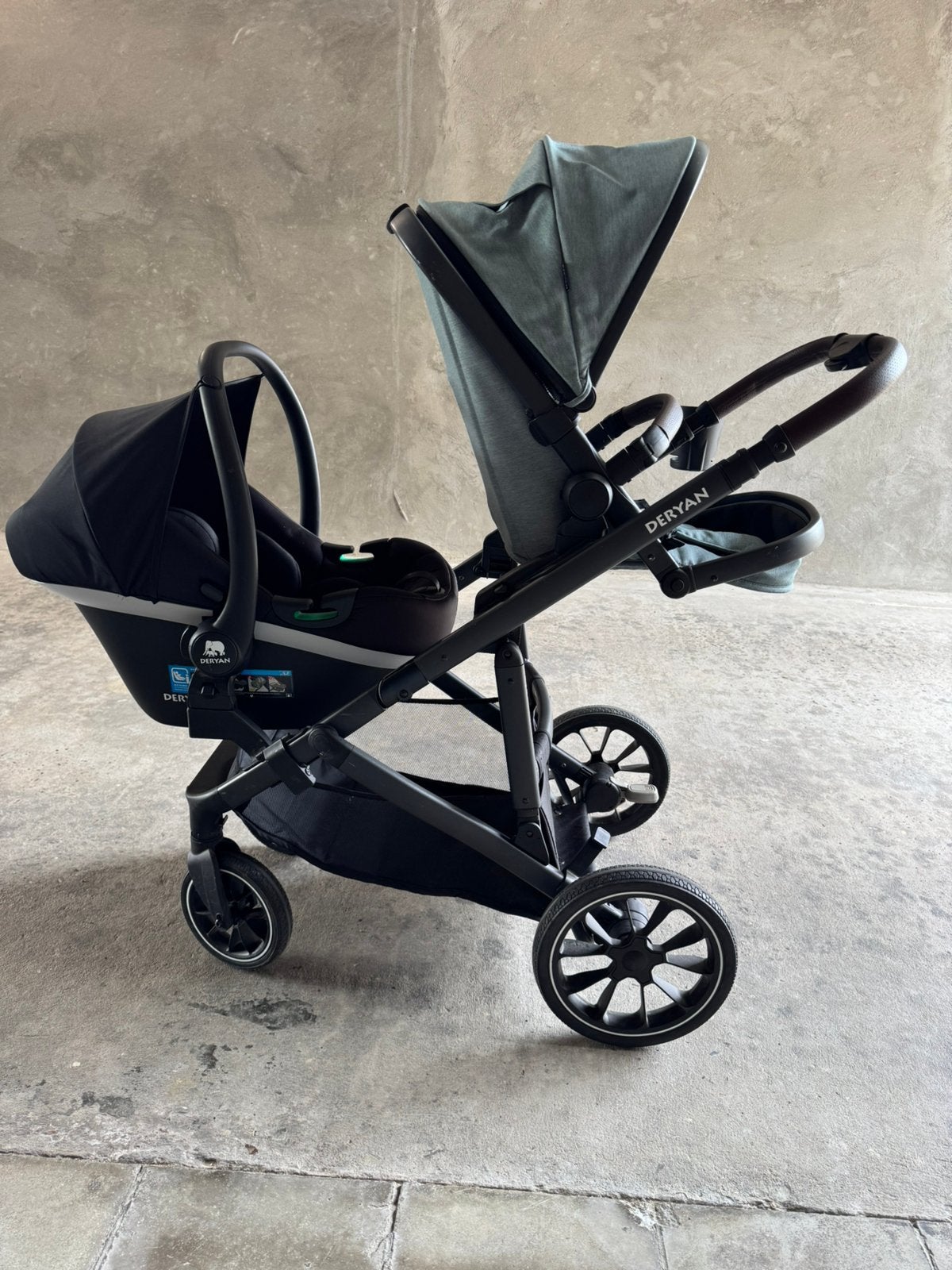 Kinderwagen 3 in 1 / Deryan, Ophalen, Zo goed als nieuw, Kinderwagen