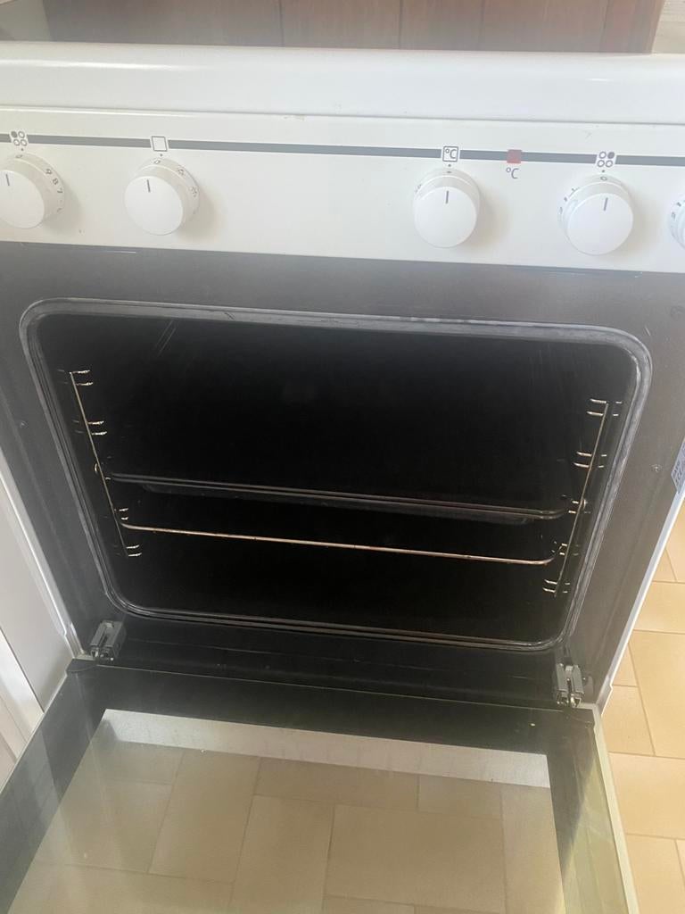 Keramische kookplaat met oven AEG, Ophalen, Zo goed als nieuw