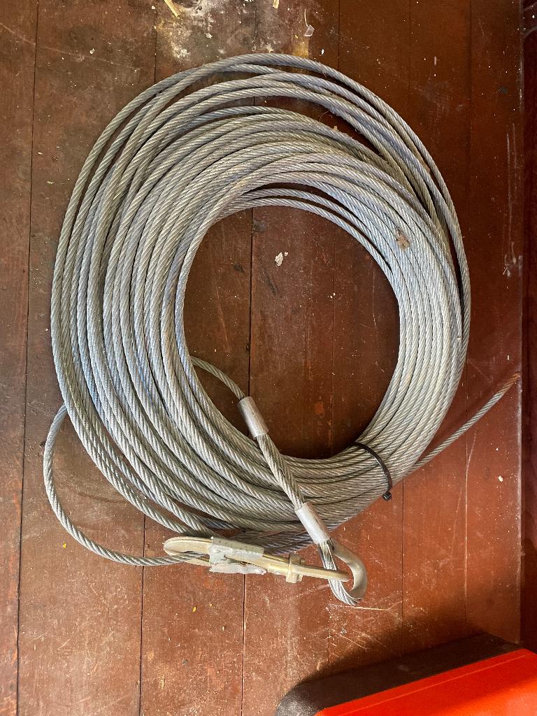 Staal kabel, Ophalen, Zo goed als nieuw, 250 mm of meer, Overige typen