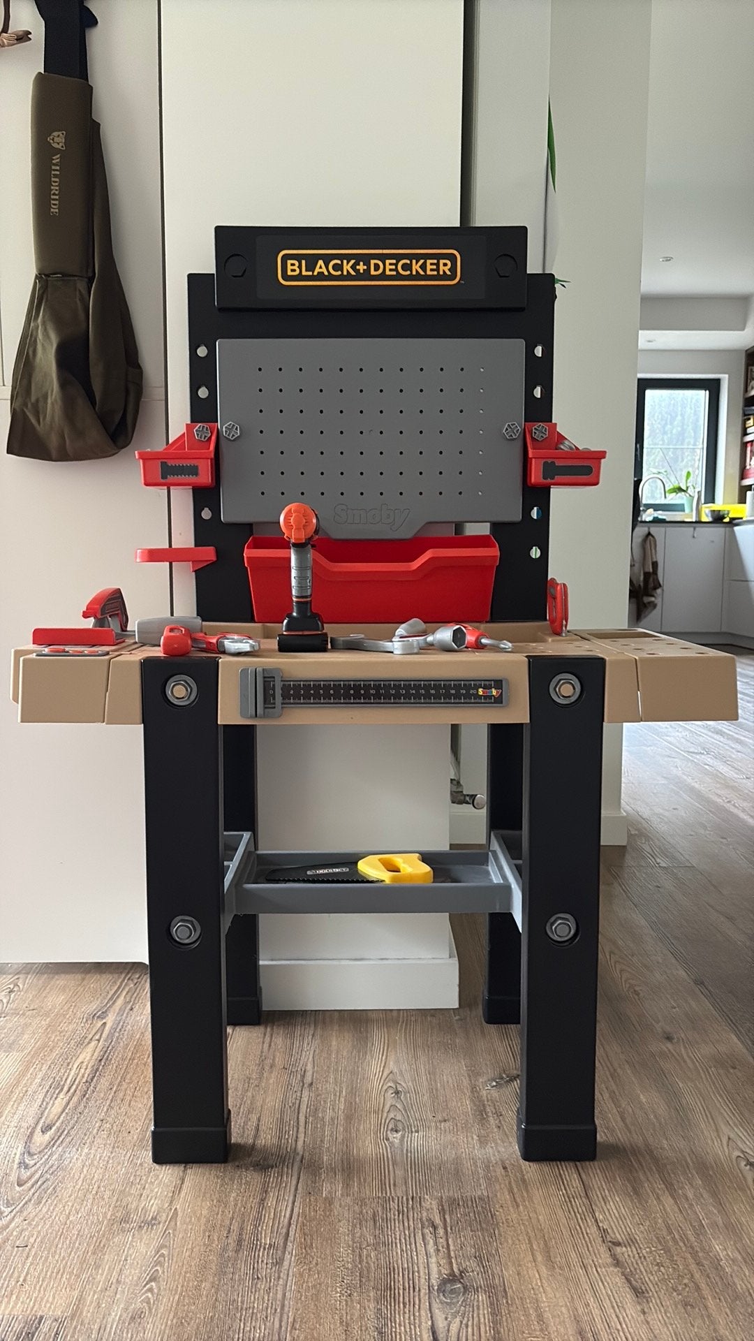 Smoby black & decker werkbank, Ophalen, Gebruikt