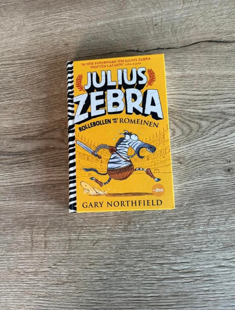 Julius Zebra Rollenbollen met de Romeinen, Boeken, Ophalen, Zo goed als nieuw, Cartoons