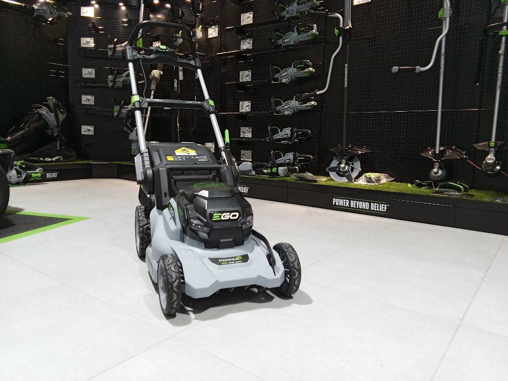 EGO Accumaaier 42cm LM1711E, Ophalen, Cirkelmaaier, Accu-grasmaaier, Nieuw