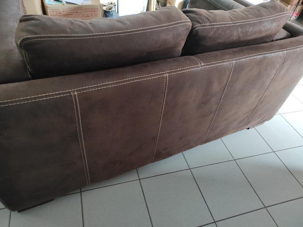 Lederen lounge, Leer