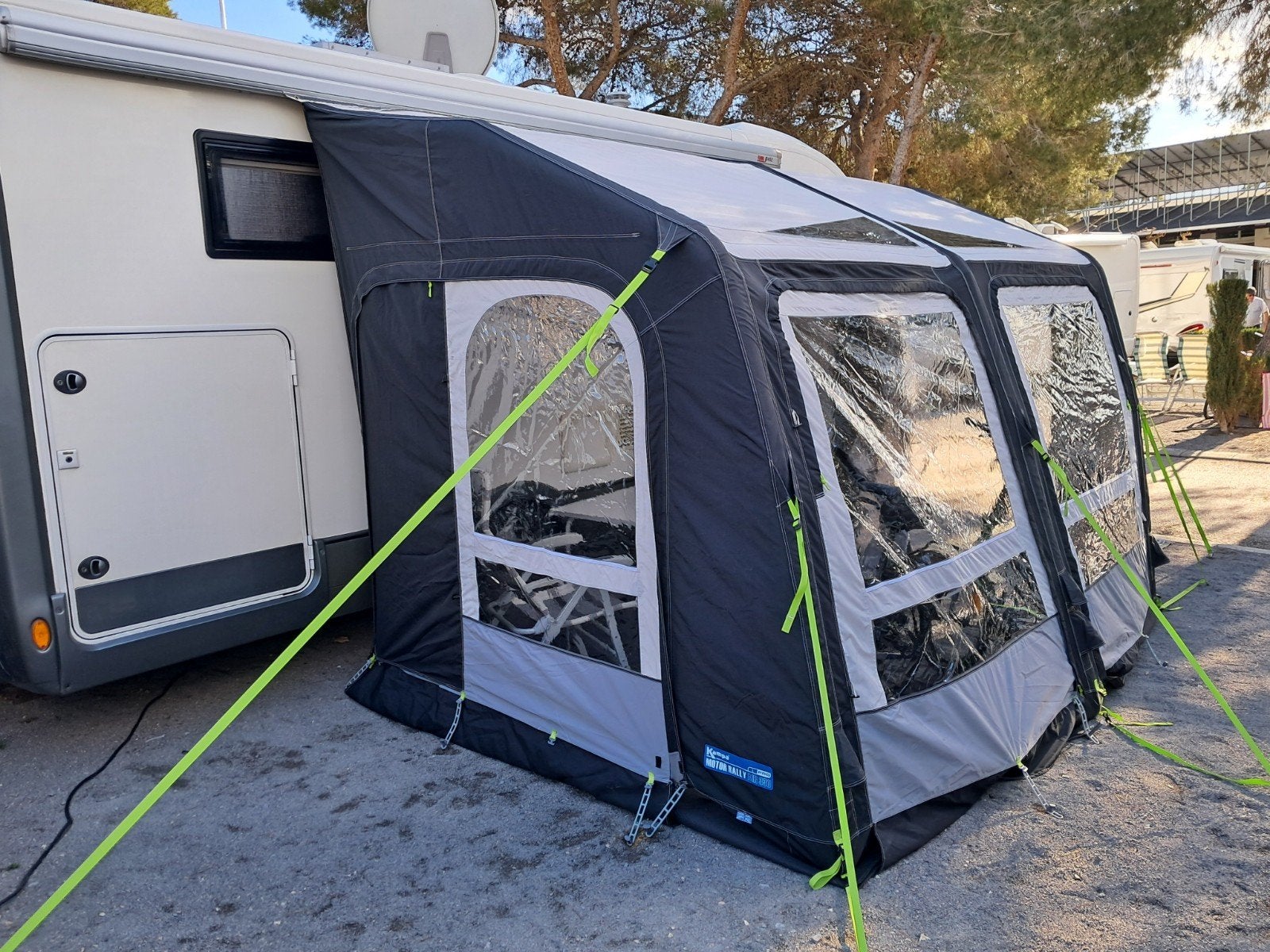 Te koop : kampa voorzettent rally air 330 pro, Caravanes & Camping, Auvents, Enlèvement