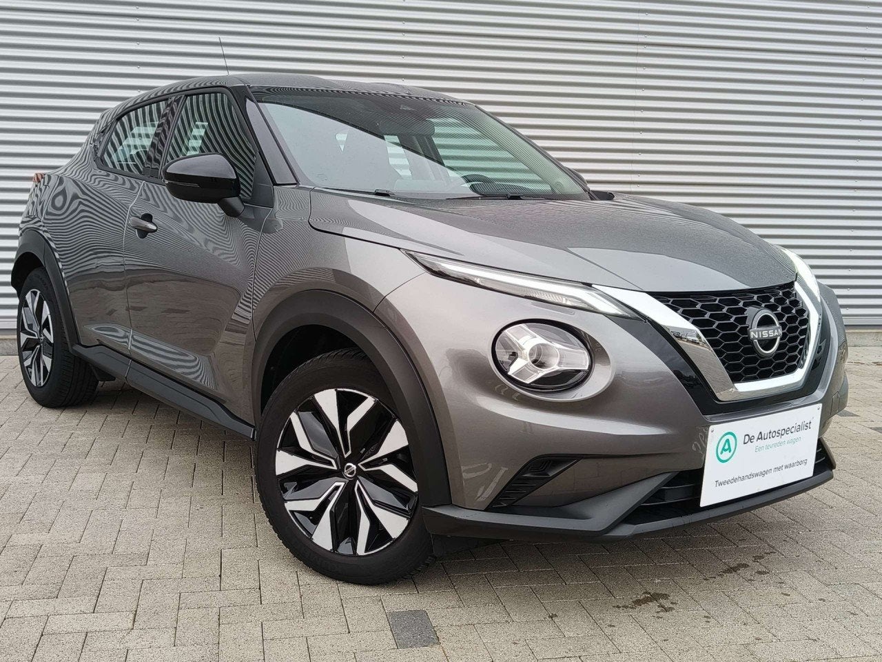 Nissan Juke Visia (bj 2023, automaat), Auto's, Automatische klimaatregeling, Stof, Gebruikt, Euro 6