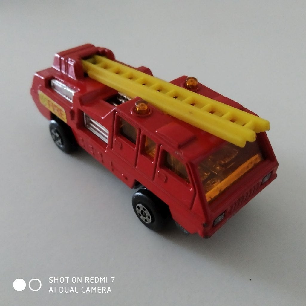 Matchbox Superfast 22 Blaze Buster 1975., Enlèvement ou Envoi, Utilisé, Bus ou Camion