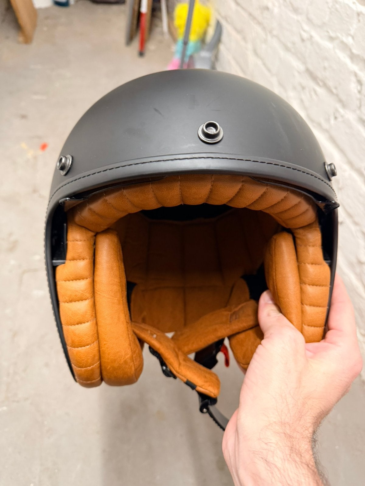 Casque moto design scorpion XL, Ophalen of Verzenden, Zo goed als nieuw
