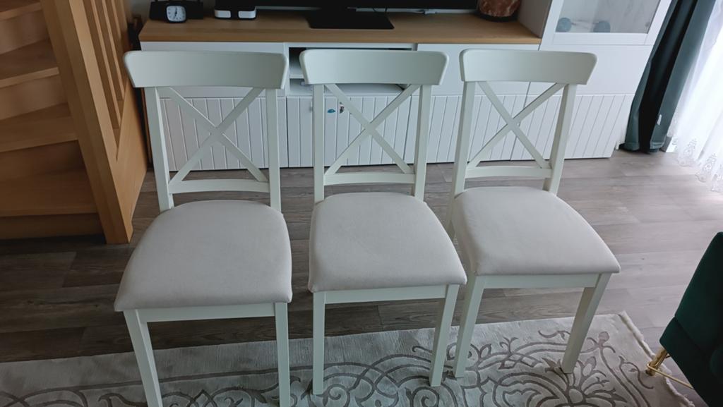 chaises de salle à manger, Trois, Enlèvement, Utilisé, Bois