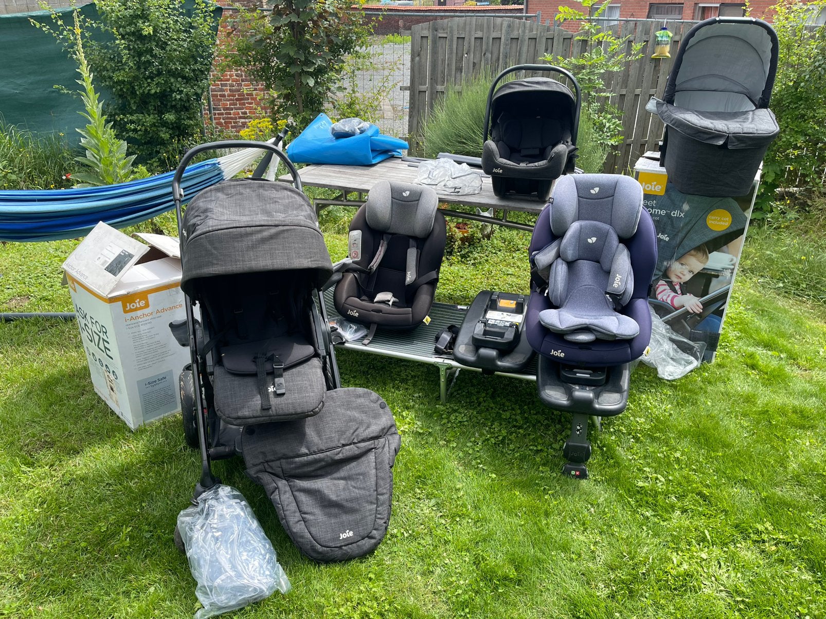 Sièges complets pour enfants de 0 à 7j joie, Enfants & Bébés, Sièges auto, Utilisé, Autres marques, 9 à 36 kg, Isofix, Dossier amovible