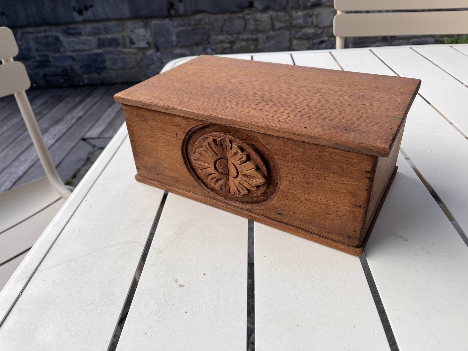 Petit coffret en bois, Enlèvement, Comme neuf