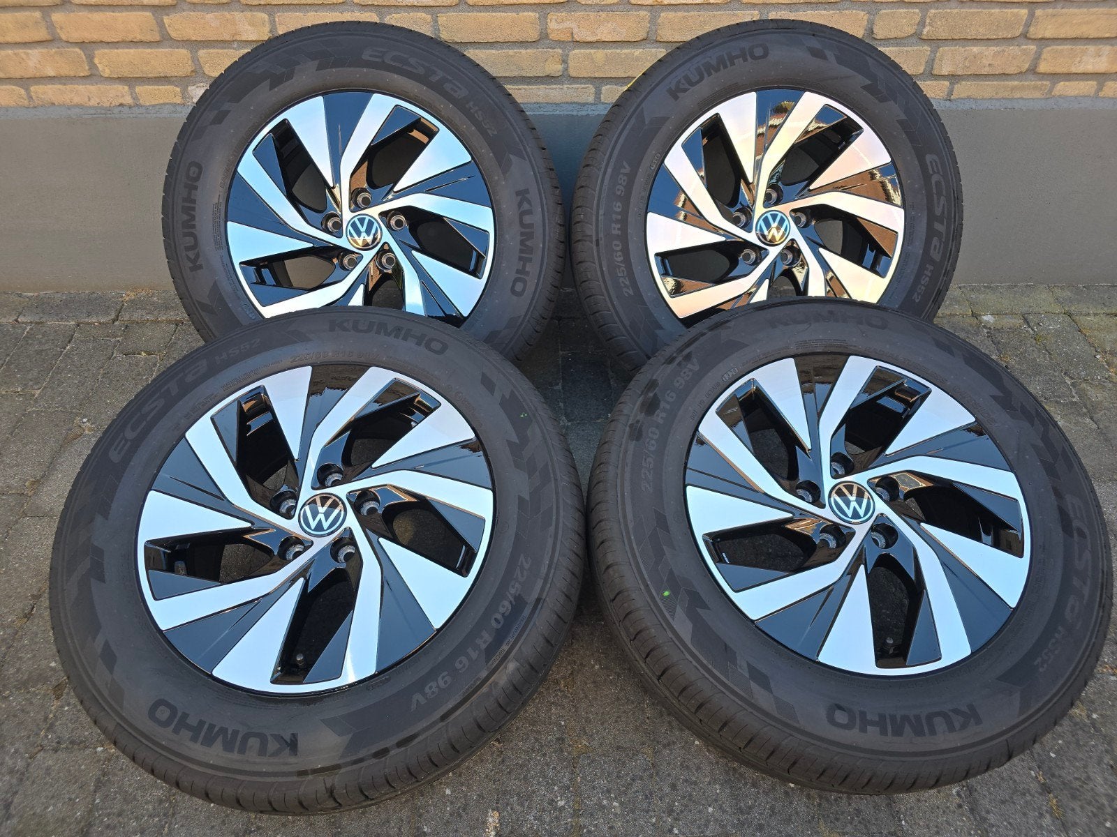 NOUVEAU ! Jantes VW Troc Passat 16 pouces 8MM 225/60 16 5X11, Neuf, Pneus et Jantes, 16 pouces, Véhicule de tourisme