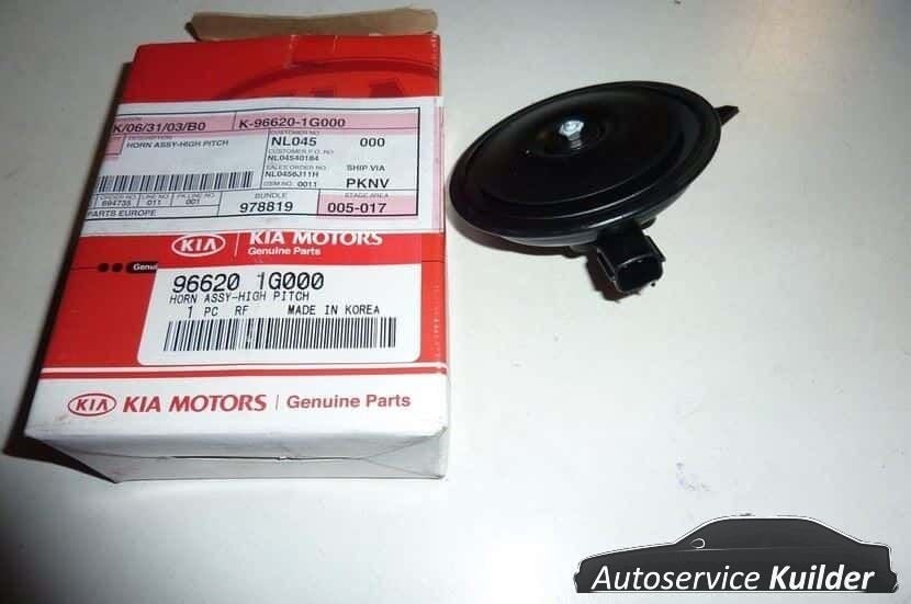 Claxon hoorn hyundai accent 966601g000 orgineel kia, Auto-onderdelen, Elektronica en Kabels, Hyundai, Nieuw, Ophalen of Verzenden