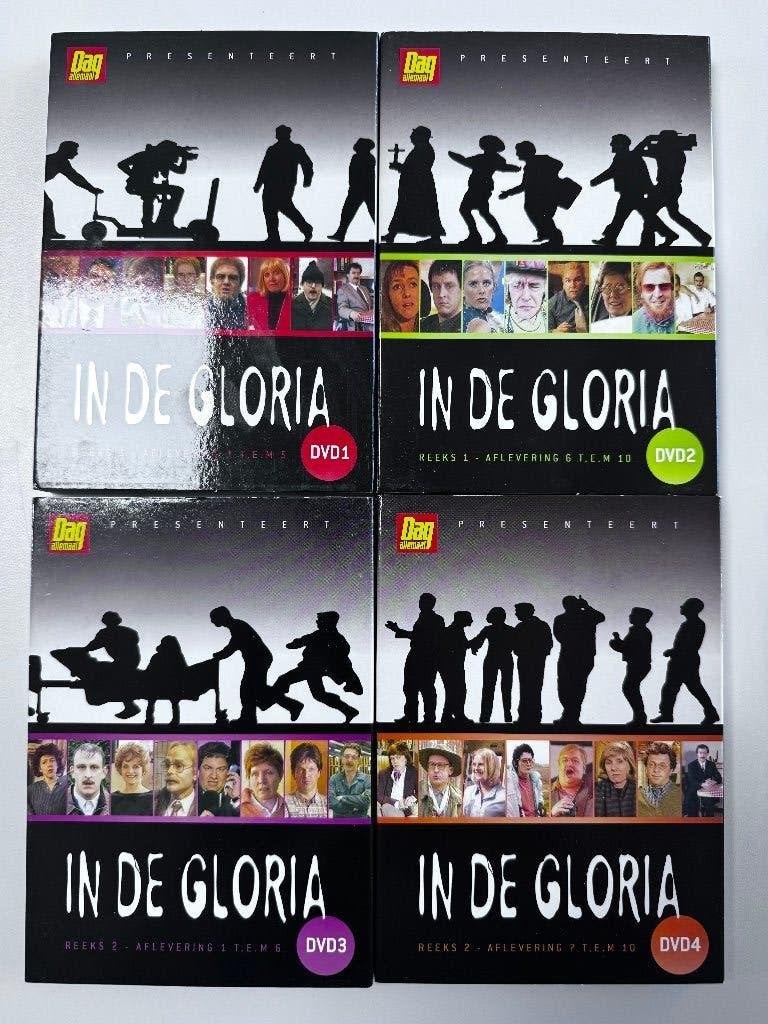 In De Gloria - Volledig (4 DVDs), Cd's en Dvd's, Dvd's | Cabaret en Sketches, Ophalen of Verzenden, Zo goed als nieuw, Tv-programma of Sketches