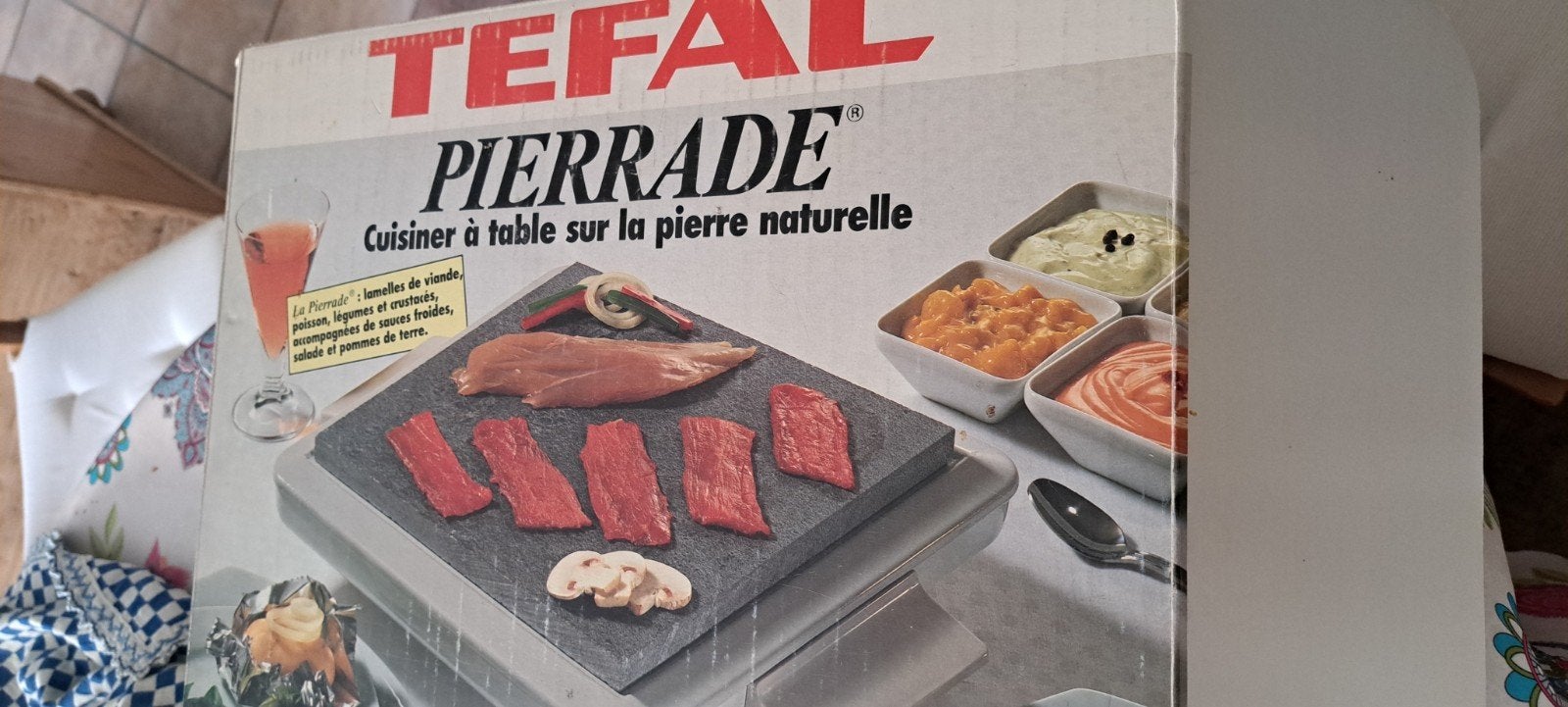 Tefal appareil à pierrade, Electroménager, Enlèvement, Utilisé