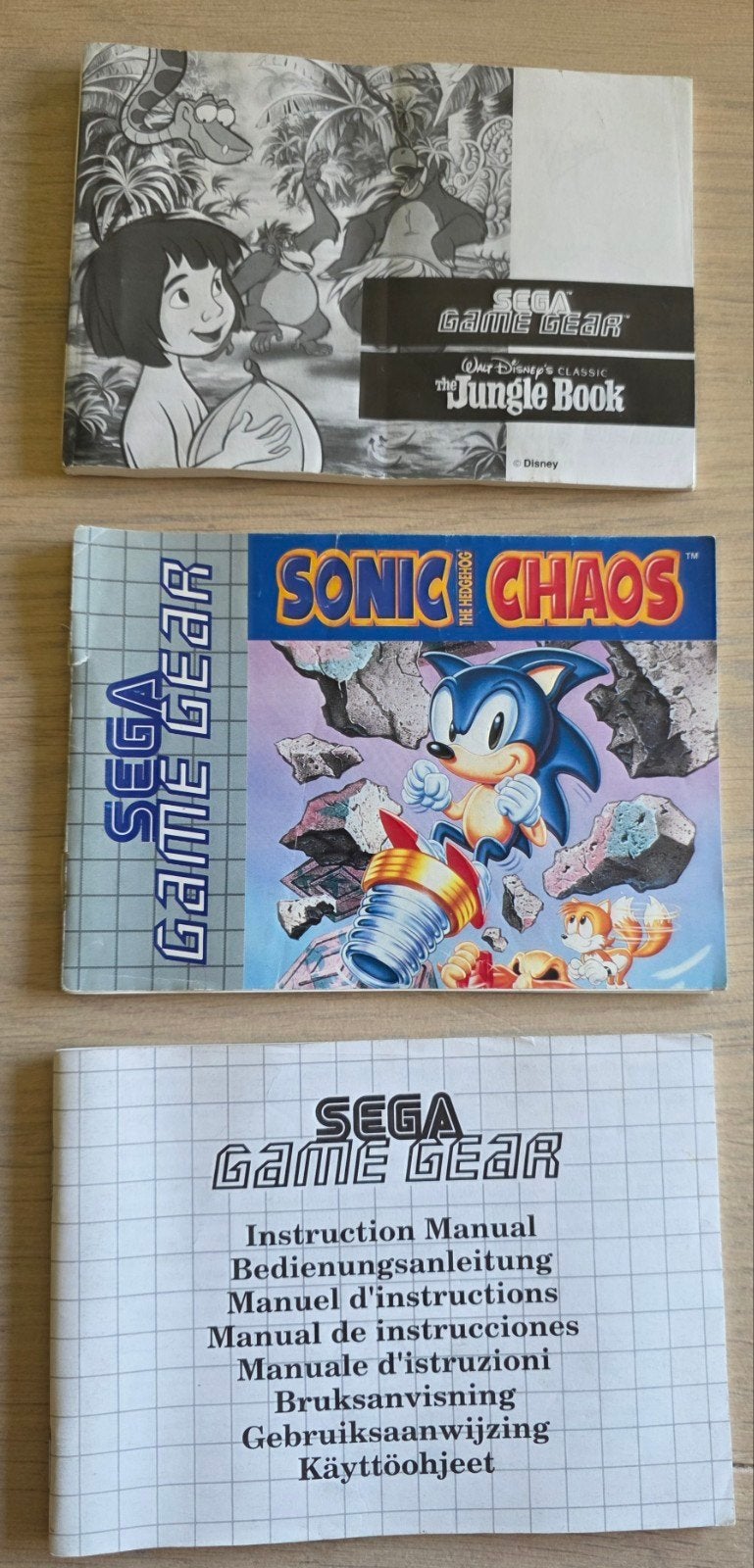 Game gear manuals, Games en Spelcomputers, Games | Sega, Ophalen of Verzenden, Game Gear