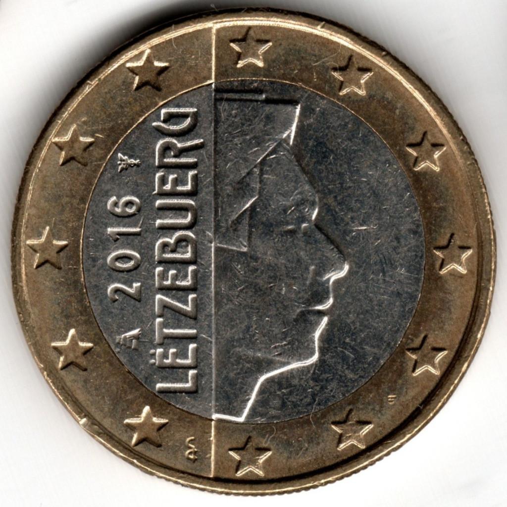 Luxembourg : 1 Euro 2016 KM #92 Ref 16707, Timbres & Monnaies, Monnaies | Europe | Monnaies euro, Enlèvement ou Envoi, Luxembourg